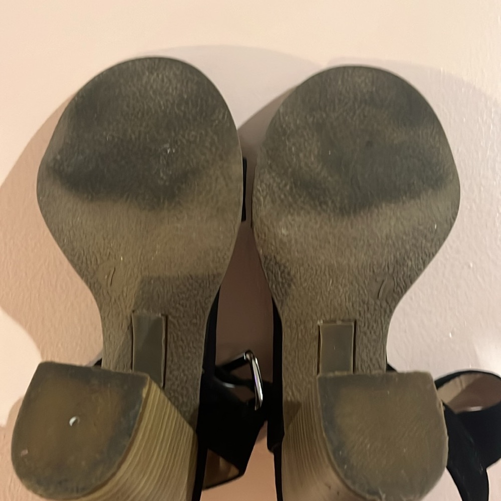 Women’s black sandal heels - Picture 5 of 5